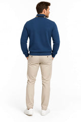 DG’s Drifter Men’s Blue Quarter Zip Sweatshirt Northern Ireland