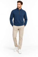 DG’s Drifter Men’s Blue Quarter Zip Sweatshirt Northern Ireland