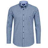 DG’s Drifter Men’s Check Shirt Brushed Cotton Blue Northern Ireland