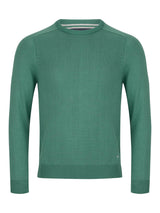 DG’s Drifter Round Neck Cotton Blend Jumper Light Green Ballynahinch