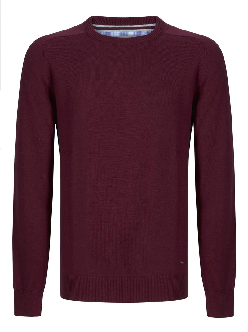 DG’s Drifter Men’s Crew Neck Sweater 55600/66 Raspberry Red