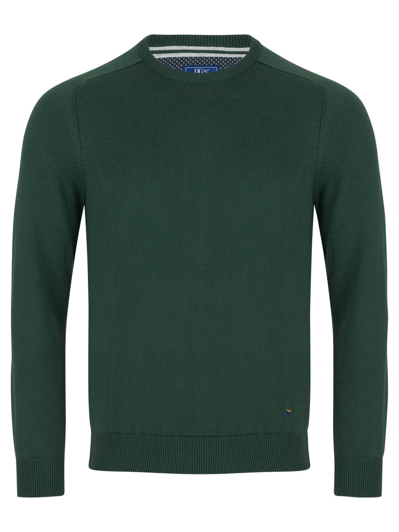 DG’s Drifter Men’s Crew Neck Sweater 55600/38 Bottle Green