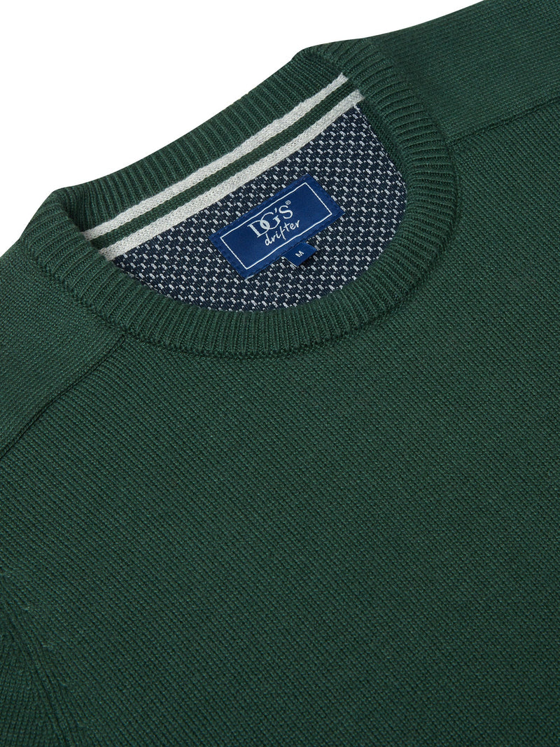 DG’s Drifter Men’s Crew Neck Sweater 55600/38 Bottle Green