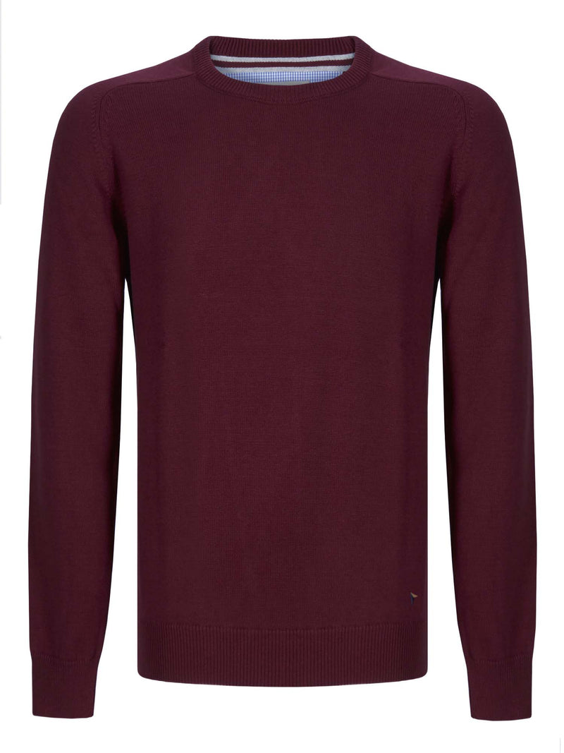 DG’s Drifter Men’s Crew Neck Sweater 55600/66 Raspberry Red