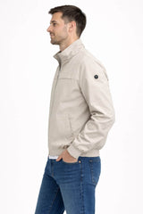 DG’s Drifter Mens Everette Casual Light Jacket Stone Beige Northern