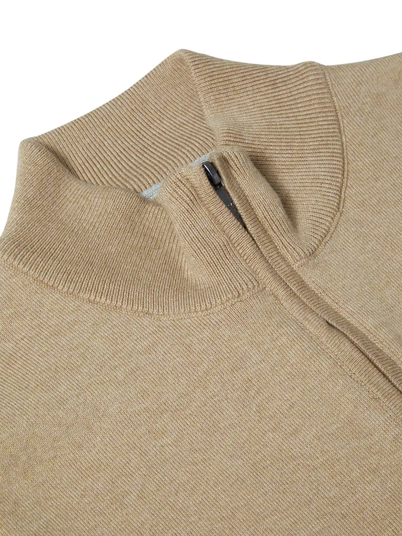 DG’s Drifter Mens Half Zip Sweater Camel Northern Ireland Belfast