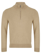 DG’s Drifter Mens Half Zip Sweater Camel Northern Ireland Belfast