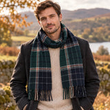 DG’s Drifter Mens Scarf Dark Green Tartan Northern Ireland Belfast
