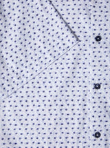 DG’s Drifter Mens Short Sleeve Shirt Floral Dark Blue Northern