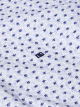 DG’s Drifter Mens Short Sleeve Shirt Floral Dark Blue Northern