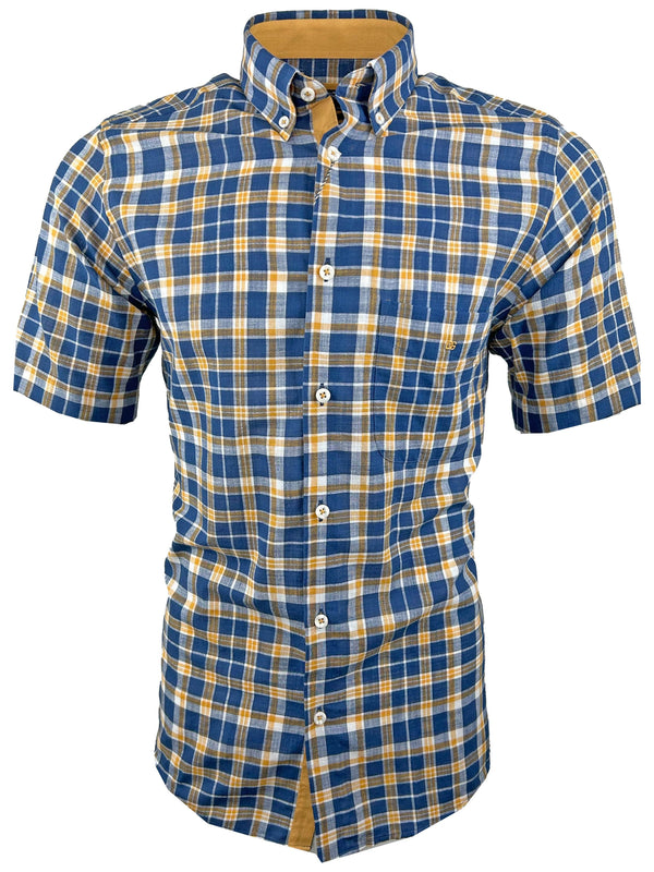 DG’s Drifter Mens Short Sleeve Shirt Ivano 14720SS/28 Dark