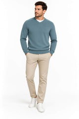 DG’s Drifter Mens V-Neck Sweater Light Blue Northern Ireland Belfast