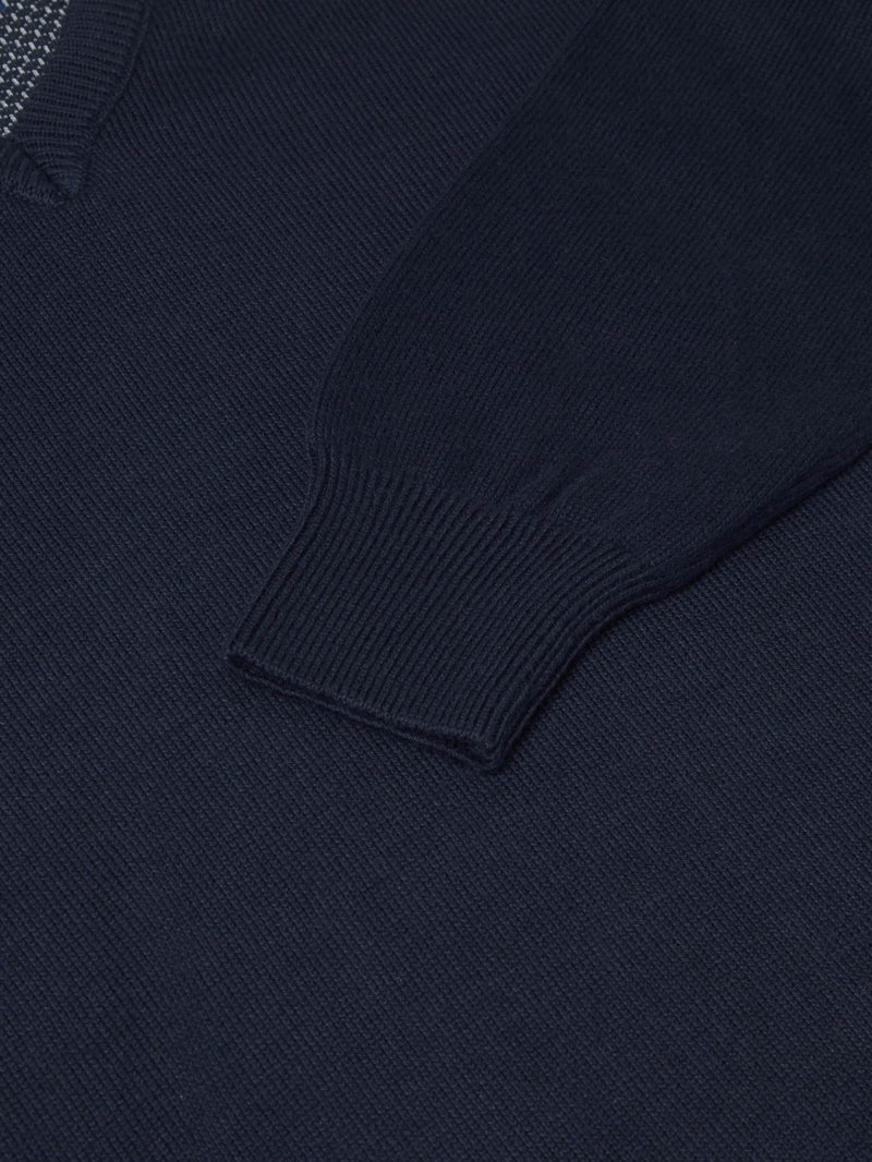 DG’s Drifter Mens V-Neck Sweater Navy Northern Ireland Belfast