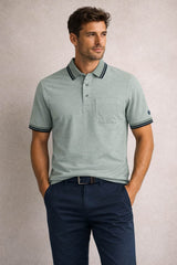 DG’s Drifter Short Sleeve Polo Shirt Green Northern Ireland Belfast