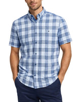DG’s Drifter Short Sleeve Shirt Blue Check Northern Ireland Belfast