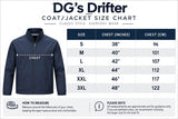 DG’s Drifter Weir Casual Coat Jacket Navy Northern Ireland Belfast