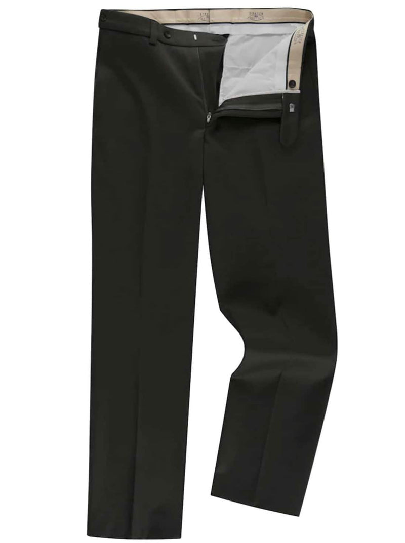 DGs Prestige Wool Blend Trousers Black - Pants