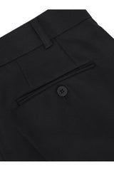 DGs Prestige Wool Blend Trousers Black - Pants
