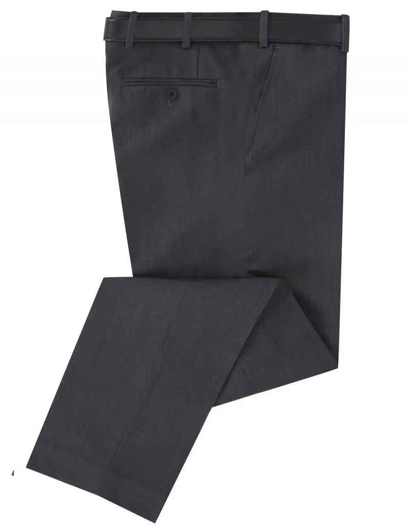 DGs Prestige Wool Blend Trousers - Grey