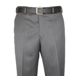 DGS Prestige San Remo Flat Front Trousers Charcoal Grey
