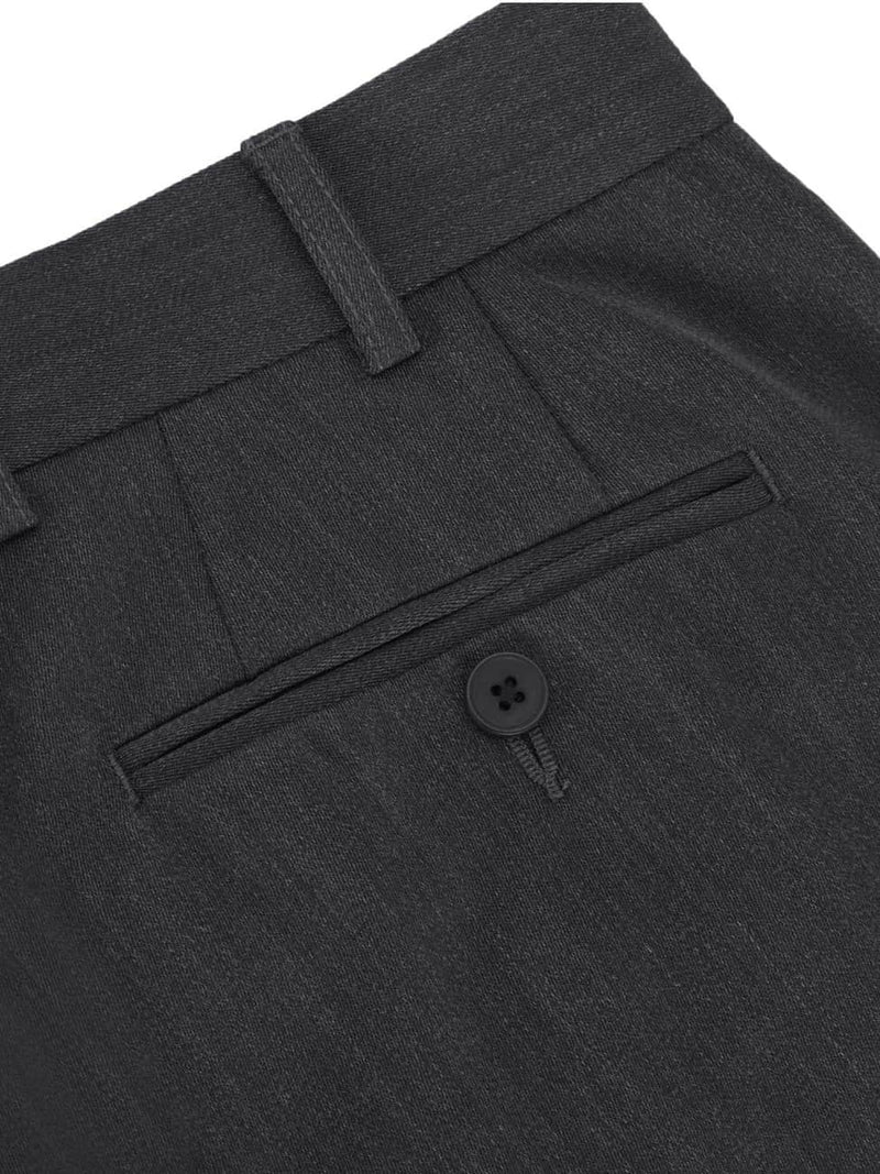 DGs Prestige Wool Blend Trousers - Grey