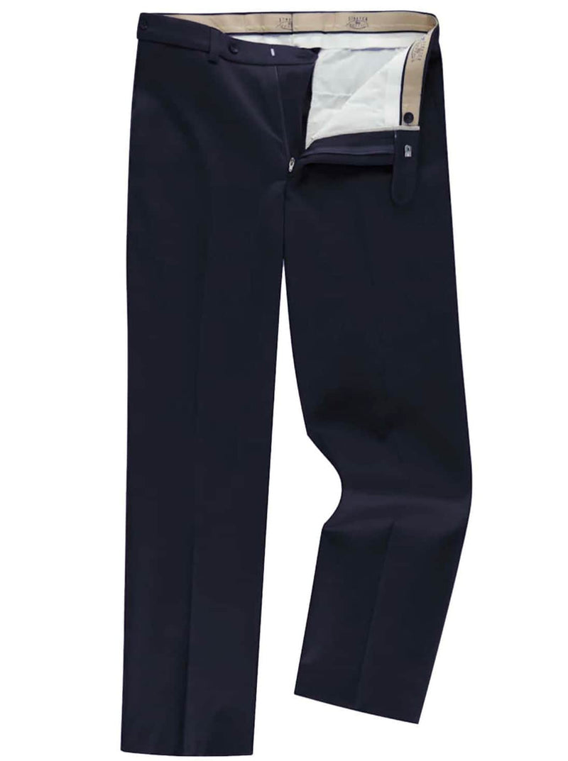 DGs Prestige Wool Blend Trousers Navy - Pants