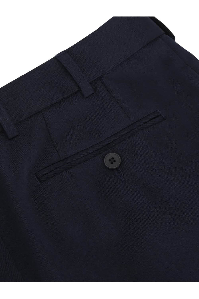 DGs Prestige Wool Blend Trousers Navy - Pants