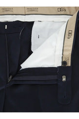 DGs Prestige Wool Blend Trousers Navy - Pants