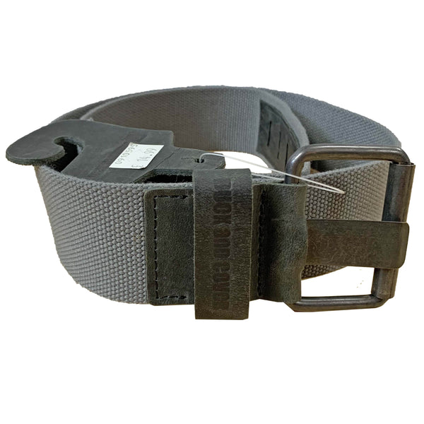 Duck & Cover Hawkins Slate Grey Wide Nylon Belt