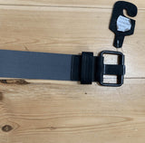 Duck & Cover Hawkins Slate Grey Wide Nylon Belt