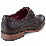 Escape Mens Archer Dress Shoes Mahogany Brown Northern Ireland Belfast