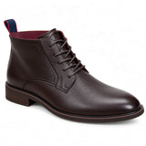 Escape Mens Fair Play Leather Boots Chestnut Brown Northern Ireland