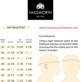 Failsworth Mens Flat Cap Hudson Mix Blue Northern Ireland Belfast
