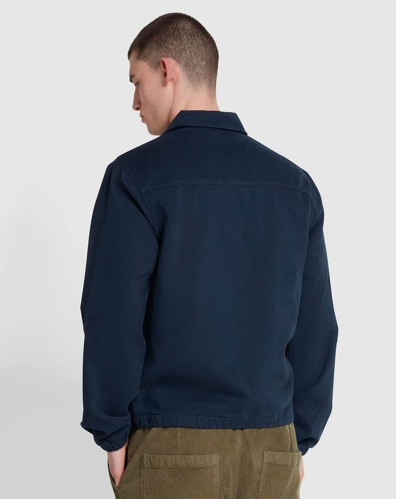 Farah Men’s Cane Blouson Harrington Jacket True Navy Northern