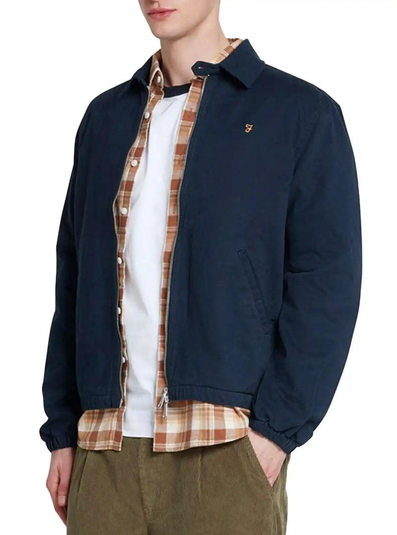 Farah navy jacket best sale