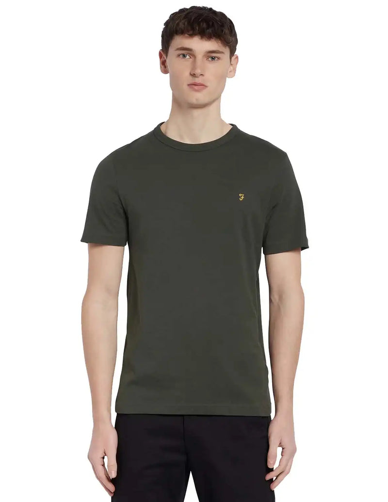 Farah Danny T-Shirt Evergreen - Shirts & Tops