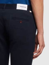 Farah Mens Endmore Skinny Fit Chino Trousers f4bhb010gp-412 Navy