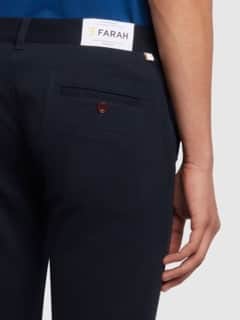 Farah Mens Endmore Skinny Fit Chino Trousers f4bhb010gp-412 Navy