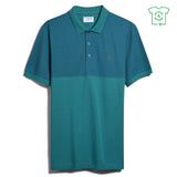 Farah Men’s Slater Colour Block Polo Shirt Ocean Ballynahinch Northern