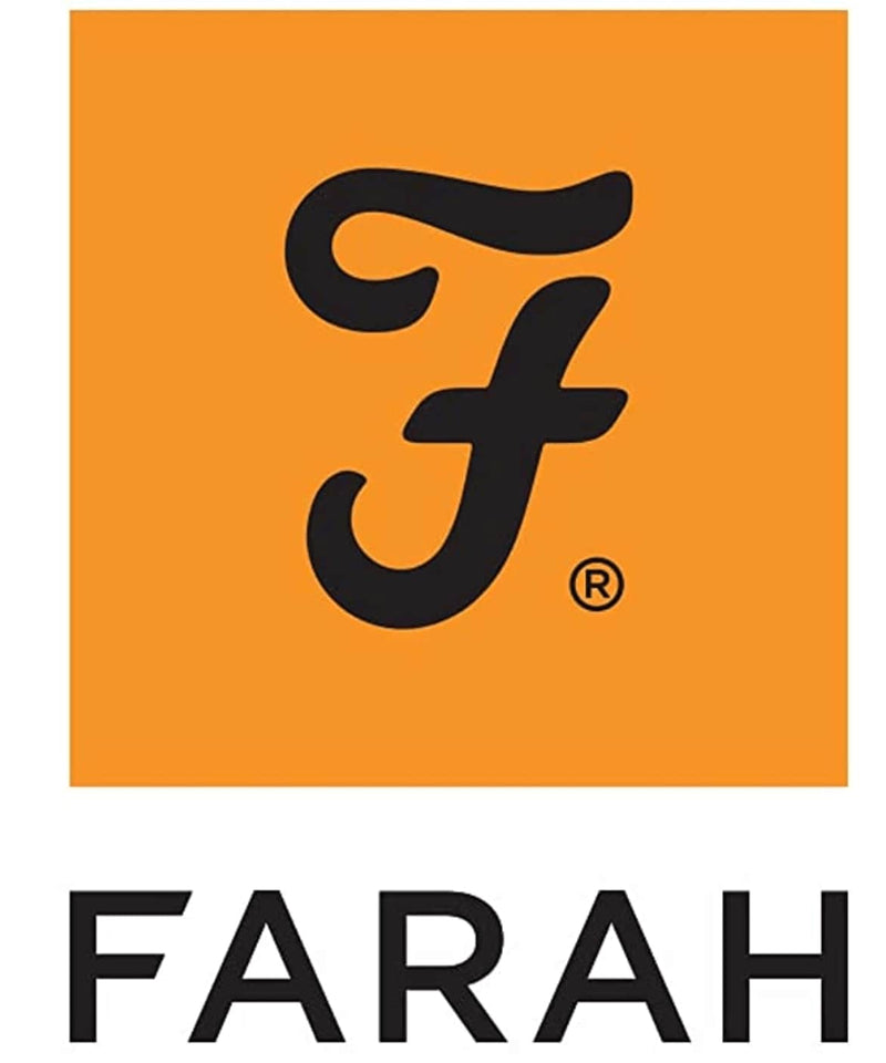 Farah Men’s Socks Patterned Striped Bamboo 5 Pack Navy Blue 