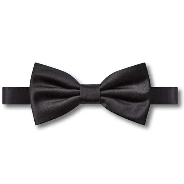 Slim Cummerbund with Black Satin Silk and Black Thai Silk ribbon