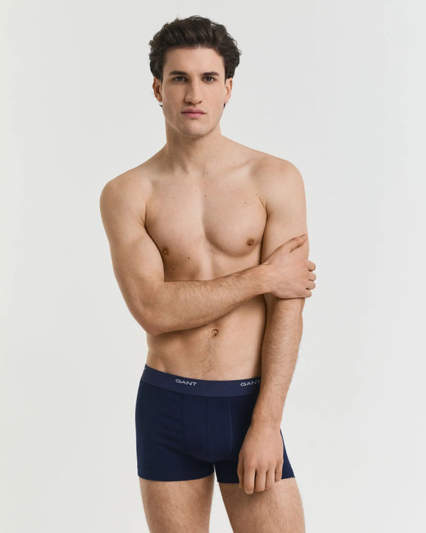 GANT 3 Pack Core Boxer Trunks Marine Blue Northern Ireland Belfast