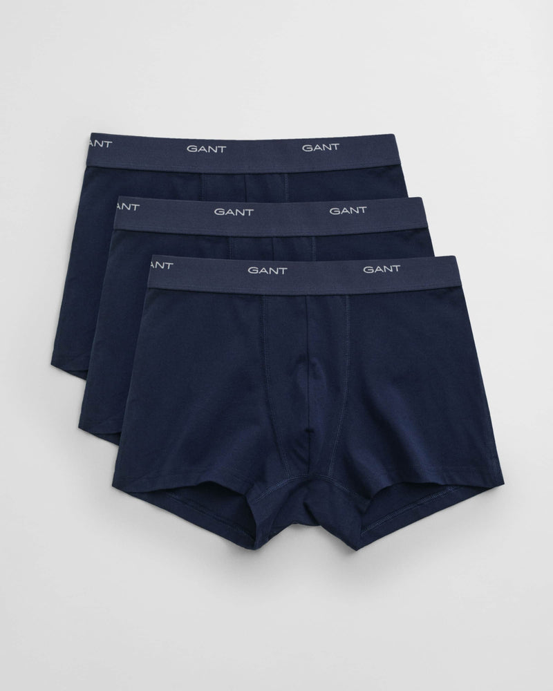 GANT 3 Pack Core Boxer Trunks Marine Blue Northern Ireland Belfast