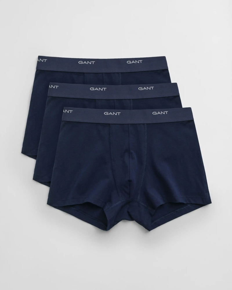GANT 3 Pack Core Boxer Trunks Marine Blue Northern Ireland Belfast