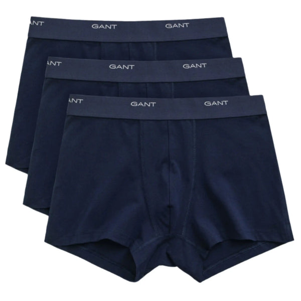 GANT 3 Pack Core Boxer Trunks Marine Blue Northern Ireland Belfast