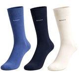 GANT 3 Pack Soft Cotton Socks Vintage Blue Northern Ireland Belfast