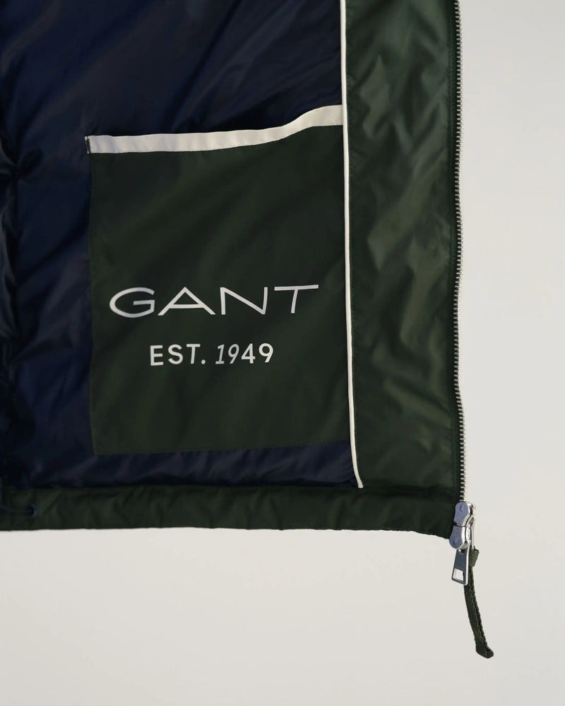 GANT Active Cloud Puffer Jacket Storm Green - Coats & 
