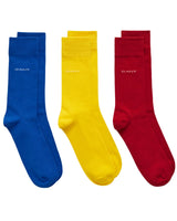 GANT Mens 3 Pack Soft Cotton Socks Lapis Blue Northern Ireland Belfast