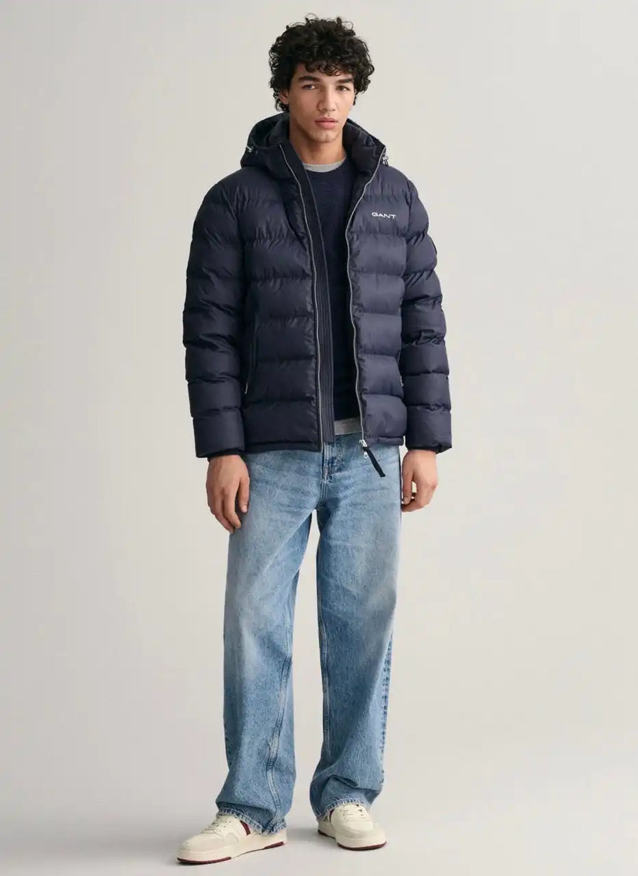 GANT Mens Active Cloud Jacket 7006351-433 Evening Blue