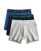 GANT Mens Boxer Briefs 3 Pack Blue/Navy/Grey Northern Ireland Belfast